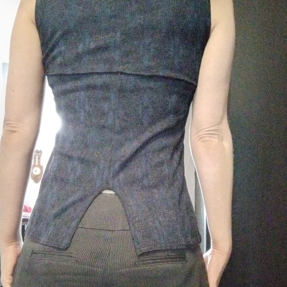 Goth Boho Patchwork Tank Top - Picture 2 of 7